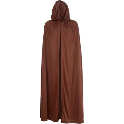 MYTHOLON Mittelalter Kapuzenumhang Umhang mit Kapuze, Kostüm aus Polyester, Mittelalter LARP, Verkleidung Damen Herren MYTHOLON Mittelalter Kapuzenumhang Umhang mit Kapuze, Kostüm aus Polyester, Mittelalter LARP, Verkleidung Damen Herren