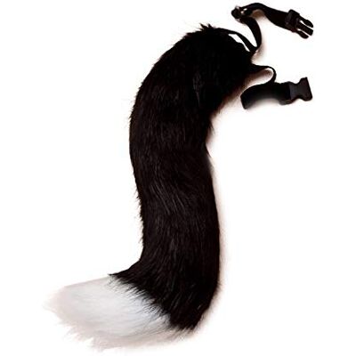 DRESHOW Fuchspelzschwanz Cosplay Kostüm Party Super riesiger flauschiger Schwanz für Damen DRESHOW Fuchspelzschwanz Cosplay Kostüm Party Super riesiger flauschiger Schwanz für Damen