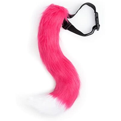 DRESHOW Fuchspelzschwanz Cosplay Kostüm Party Super riesiger flauschiger Schwanz für Damen DRESHOW Fuchspelzschwanz Cosplay Kostüm Party Super riesiger flauschiger Schwanz für Damen