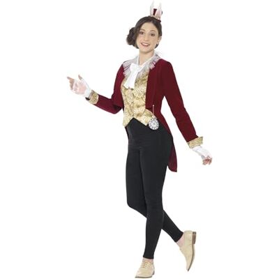 Smiffys Vintage Rabbit Instant Kit, Burgundy Halloween und Karneval Smiffys Vintage Rabbit Instant Kit, Burgundy Halloween und Karneval