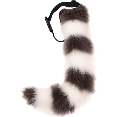 DRESHOW Fuchspelzschwanz Cosplay Kostüm Party Super riesiger flauschiger Schwanz für Damen DRESHOW Fuchspelzschwanz Cosplay Kostüm Party Super riesiger flauschiger Schwanz für Damen
