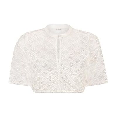 Stockerpoint Damen Laurene Dirndlbluse, Creme, 32 Stockerpoint Damen Laurene Dirndlbluse, Creme, 32
