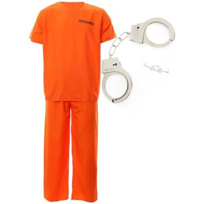 I LOVE FANCY DRESS Sträfling Kostüm für Damen oder Herren 2-Teiler ORANGE Anzug MIT Handschellen & ELASTISCHEM Bund DAS PERFEKTE KOSTÜM FÜR Karneval ODER IN DER Gesellschaft = XL-GRÖSSE I LOVE FANCY DRESS Sträfling Kostüm für Damen oder Herren 2-Teiler ORANGE Anzug MIT Handschellen & ELASTISCHEM Bund DAS PERFEKTE KOSTÜM FÜR Karneval ODER IN DER Gesellschaft = XL-GRÖSSE