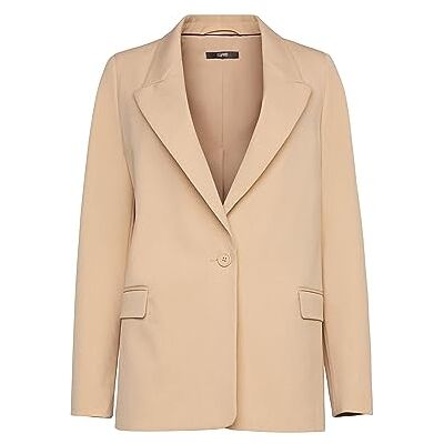 Esprit Damen 083EO1G317 Blazer, Beige, 70 Esprit Damen 083EO1G317 Blazer, Beige, 70