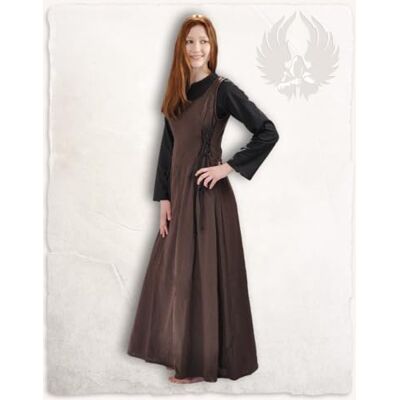 MYTHOLON Uma Kleid Canvas braun, XXL, Kleid Mittelalter Damen, LARP, Cosplay, Wikinger MYTHOLON Uma Kleid Canvas braun, XXL, Kleid Mittelalter Damen, LARP, Cosplay, Wikinger