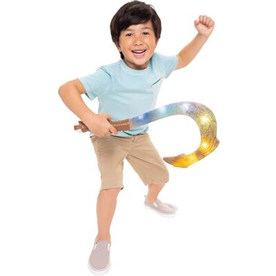 Jakks Pacific Disney Vaiana 2 Mauis magischer Fischhaken, 50 cm lang, leuchtet auf magische Weise auf und Macht Geräusche, Batterien Werden benötigt (enthalten), für Kinder ab 3 Jahren Jakks Pacific Disney Vaiana 2 Mauis magischer Fischhaken, 50 cm lang, leuchtet auf magische Weise auf und Macht Geräusche, Batterien Werden benötigt (enthalten), für Kinder ab 3 Jahren