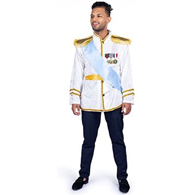 Dress Up America Prinzenkostüm – Kostüm für Erwachsene (Herren) für Halloween, Partys und Cosplay Dress Up America Prinzenkostüm – Kostüm für Erwachsene (Herren) für Halloween, Partys und Cosplay