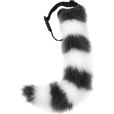 DRESHOW Fuchspelzschwanz Cosplay Kostüm Party Super riesiger flauschiger Schwanz für Damen DRESHOW Fuchspelzschwanz Cosplay Kostüm Party Super riesiger flauschiger Schwanz für Damen