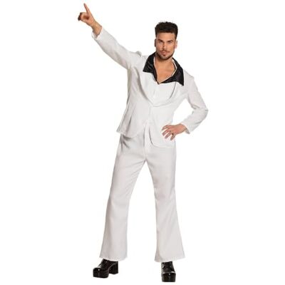 Boland Kostüm Disco Men, Set mit Weste, Jacke und Hose, Faschingskostüme Männer, Verkleidung für Karneval, JGA Boland Kostüm Disco Men, Set mit Weste, Jacke und Hose, Faschingskostüme Männer, Verkleidung für Karneval, JGA