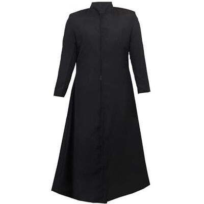 I LOVE FANCY DRESS Langer Schwarzer Mantel/Duster = KOSTÜM Verkleidung =Fasching Karneval Halloween = Vampir JÄGER +Priester Mantel -X-Large I LOVE FANCY DRESS Langer Schwarzer Mantel/Duster = KOSTÜM Verkleidung =Fasching Karneval Halloween = Vampir JÄGER +Priester Mantel -X-Large