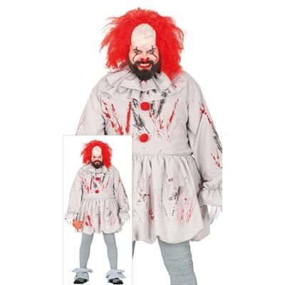 Fiestas Guirca - Erwachsenenkostüm Clown Attentäter XL Fiestas Guirca - Erwachsenenkostüm Clown Attentäter XL