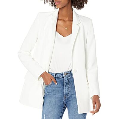 The Drop Blazer für Damen, Blake Lang, Elfenbeinfarben, XXS The Drop Blazer für Damen, Blake Lang, Elfenbeinfarben, XXS