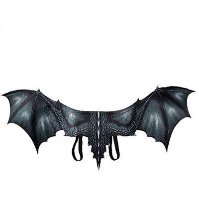 Unbekannt 3D Halloween Cosplay Flügel Drachenflügel Mardi Gras Drachen Kostüm Kleidung (schwarz) Unbekannt 3D Halloween Cosplay Flügel Drachenflügel Mardi Gras Drachen Kostüm Kleidung (schwarz)