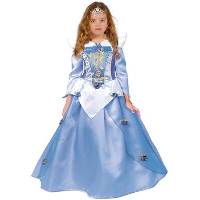 Ciao Prinzessin der Rosen Blaue Kostüm Verkleidung Mädchen (Größe 8-10 Jahre), Blau Ciao Prinzessin der Rosen Blaue Kostüm Verkleidung Mädchen (Größe 8-10 Jahre), Blau