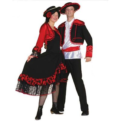 PARTY DISCOUNT Damen-Kostüm Spanierin Carmen, Gr. 42 PARTY DISCOUNT Damen-Kostüm Spanierin Carmen, Gr. 42