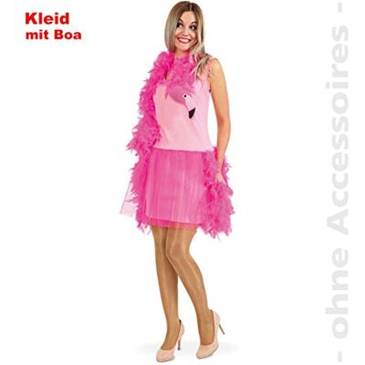 Unbekannt Damenkostüm Flamingo Kleid Gr. 34-40 figurbetontes Kleid in pink Karneval Fasching JGA Mottoparty (40) Unbekannt Damenkostüm Flamingo Kleid Gr. 34-40 figurbetontes Kleid in pink Karneval Fasching JGA Mottoparty (40)