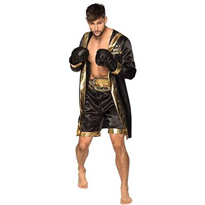 Générique Boxer Kostüm - Boxen-Meisterkostüm für Erwachsene Générique Boxer Kostüm - Boxen-Meisterkostüm für Erwachsene