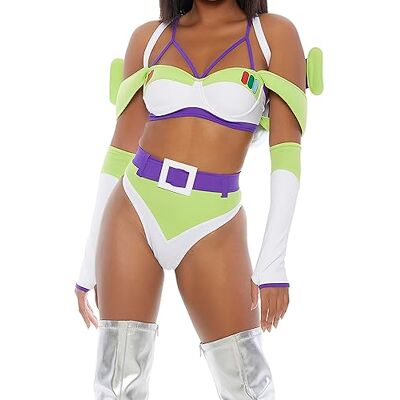 Forplay Damen Sexy Astronauten-kostüm to Infinity Erwachsenenkostme, Weiß, XS/S Forplay Damen Sexy Astronauten-kostüm to Infinity Erwachsenenkostme, Weiß, XS/S