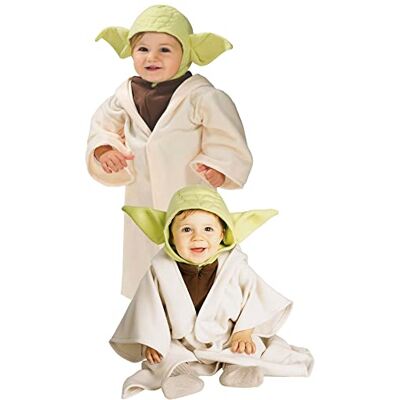 Rubie's Official Disney Star Wars Baby Yoda-Kostüm, Kinder-Kostüm, Kleinkind-Größe Rubie's Official Disney Star Wars Baby Yoda-Kostüm, Kinder-Kostüm, Kleinkind-Größe