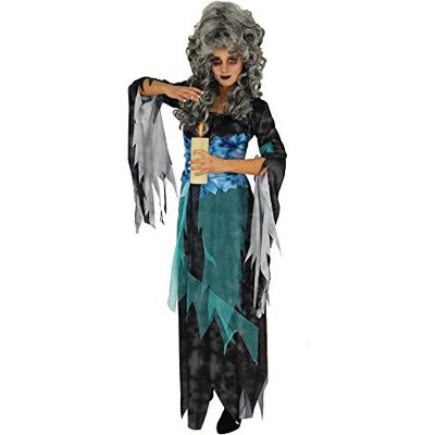 Foxxeo Hexen Kostüm für Damen Fasching Karneval Halloween Hexenkostüm Wahrsagerin Größe S Foxxeo Hexen Kostüm für Damen Fasching Karneval Halloween Hexenkostüm Wahrsagerin Größe S
