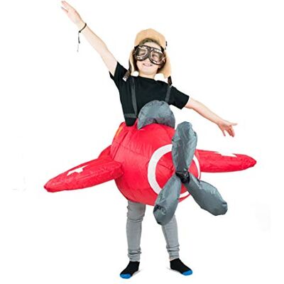 Bodysocks ® Aufblasbares Flugzeug Kostüm für Kinder Bodysocks ® Aufblasbares Flugzeug Kostüm für Kinder