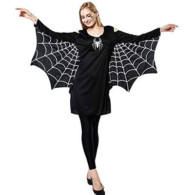 EraSpooky Damen Spinne Kostüm Faschingskostüme Cosplay Halloween Party Karneval Fastnacht Kleid für Erwachsene EraSpooky Damen Spinne Kostüm Faschingskostüme Cosplay Halloween Party Karneval Fastnacht Kleid für Erwachsene