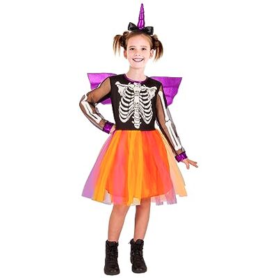 Ciao - Einhorn Skelett Unicorn Skeletrina Skeleton Kostüm Verkleidung Mädchen (Größe 5-7 Jahre) Ciao - Einhorn Skelett Unicorn Skeletrina Skeleton Kostüm Verkleidung Mädchen (Größe 5-7 Jahre)