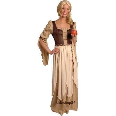Unbekannt Baronesse-Kostüm, Dienstmädchen aus dem Mittelalter, LARP, 2 Teile 42/44 Beige-Braun Unbekannt Baronesse-Kostüm, Dienstmädchen aus dem Mittelalter, LARP, 2 Teile 42/44 Beige-Braun