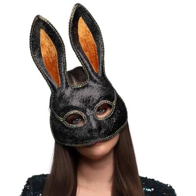 Boland 00187 Maske Mystery Bunny, Faschingsmaske für Halloween und Karneval, Tiermaske, Kostümzubehör Boland 00187 Maske Mystery Bunny, Faschingsmaske für Halloween und Karneval, Tiermaske, Kostümzubehör
