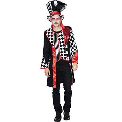 Unbekannt Herren Kostüm Pierrot Harlekin Frack Mantel mit Weste und Zylinder Fasching (52) Unbekannt Herren Kostüm Pierrot Harlekin Frack Mantel mit Weste und Zylinder Fasching (52)