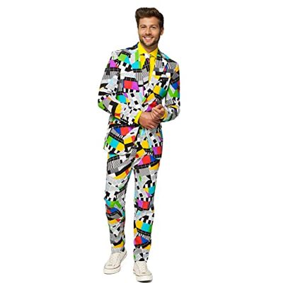 OppoSuits Testival Anzug Grau Größe 46 - Anzug OppoSuits Testival Anzug Grau Größe 46 - Anzug