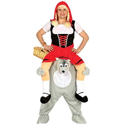 Unbekannt Trag Mich Huckepack Kostüm Wolf Einhgr. Carry me Kostüme Rotkäppchen Märchen Unbekannt Trag Mich Huckepack Kostüm Wolf Einhgr. Carry me Kostüme Rotkäppchen Märchen