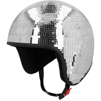 Boland 00794 Disco Helm für Kostüme, Karneval und Festivals, Kopfbedeckung für Erwachsene Boland 00794 Disco Helm für Kostüme, Karneval und Festivals, Kopfbedeckung für Erwachsene