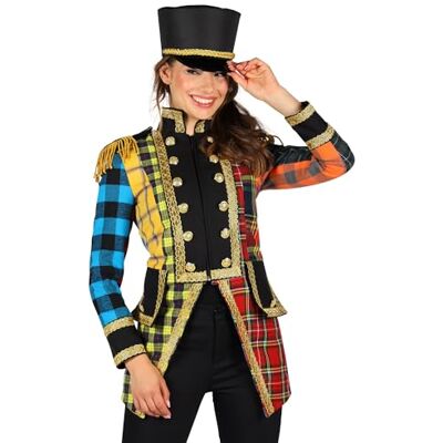 PARTY DISCOUNT NEU Damen-Kostüm Karnevalsjacke Patchwork Verschiedene Größen PARTY DISCOUNT NEU Damen-Kostüm Karnevalsjacke Patchwork Verschiedene Größen