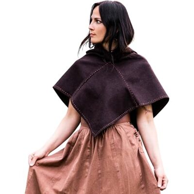 Leonardo Carbone ® Unisex Skjoldehamn Wikinger Gugel Halfdan Gugel Mittelalter Kleidung Herren & Damen, Mittelalter Kopfbedeckung, Hobbit Kostüm, LARP, Wikinger, Cosplay, Halloween, Karneval Leonardo Carbone ® Unisex Skjoldehamn Wikinger Gugel Halfdan Gugel Mittelalter Kleidung Herren & Damen, Mittelalter Kopfbedeckung, Hobbit Kostüm, LARP, Wikinger, Cosplay, Halloween, Karneval