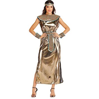 EraSpooky Damen Ägypten Göttin Kostüm Pharao Faschingskostüme Cosplay Halloween Party Karneval Fastnacht Kleid für Erwachsene EraSpooky Damen Ägypten Göttin Kostüm Pharao Faschingskostüme Cosplay Halloween Party Karneval Fastnacht Kleid für Erwachsene