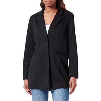 ICHI Damen IHKATE Glitz BL Blazer, 194008/Black, L ICHI Damen IHKATE Glitz BL Blazer, 194008/Black, L