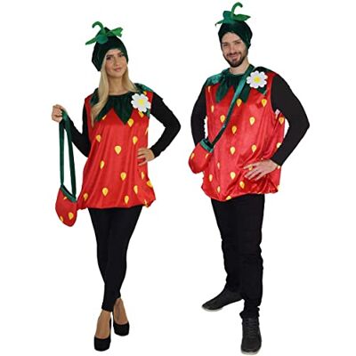 MAYLYNN Kostüm Erdbeere Erdbeerkostüm Männerballett Faschingskostüm MAYLYNN Kostüm Erdbeere Erdbeerkostüm Männerballett Faschingskostüm