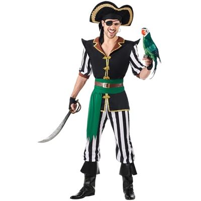 Boland Kostüm Pirat Henry für Herren, 10-teilig, Faschingskostüm für Mottoparty, Halloween oder Karneval, Seefahrer Boland Kostüm Pirat Henry für Herren, 10-teilig, Faschingskostüm für Mottoparty, Halloween oder Karneval, Seefahrer