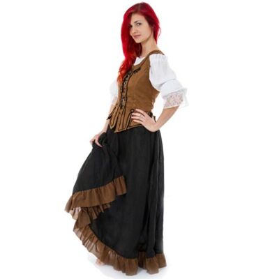 MAYLYNN 12234 Damen-Kostüm, Mittelalter-Stil, Magd/Bäuerin, 3-teilig MAYLYNN 12234 Damen-Kostüm, Mittelalter-Stil, Magd/Bäuerin, 3-teilig