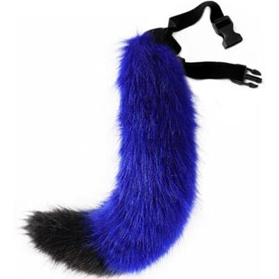 DRESHOW Fuchspelzschwanz Cosplay Kostüm Party Super riesiger flauschiger Schwanz für Damen DRESHOW Fuchspelzschwanz Cosplay Kostüm Party Super riesiger flauschiger Schwanz für Damen