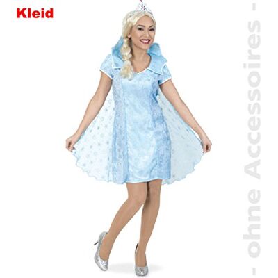 FRIES Damen-Kostüm "EISKÖNIGIN" Kleid Gr.34-40 FRIES Damen-Kostüm "EISKÖNIGIN" Kleid Gr.34-40