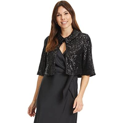 Vera Mont Damen 4648/4160 Blazer, Schwarz, 38 Vera Mont Damen 4648/4160 Blazer, Schwarz, 38
