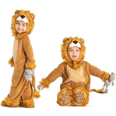 Spooktacular Creations Baby-Kostüm mit braunem Löwen, realistisch, mit Stiefeletten für Halloween, Partys mit Tiermotto Spooktacular Creations Baby-Kostüm mit braunem Löwen, realistisch, mit Stiefeletten für Halloween, Partys mit Tiermotto