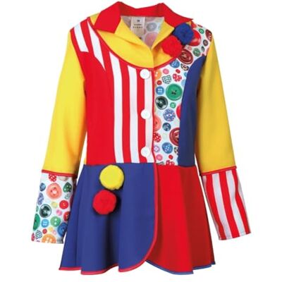 FRIES Clownjacke Pompon Clown Kostüm Damen Frack Zirkus Fasching Fasnacht Karneval FRIES Clownjacke Pompon Clown Kostüm Damen Frack Zirkus Fasching Fasnacht Karneval