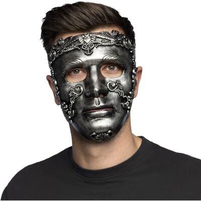 Boland 43986 Antike Maske, Halbmaske für Erwachsene, Kostüm Accessoire für Halloween, Karneval, Mottoparty Boland 43986 Antike Maske, Halbmaske für Erwachsene, Kostüm Accessoire für Halloween, Karneval, Mottoparty