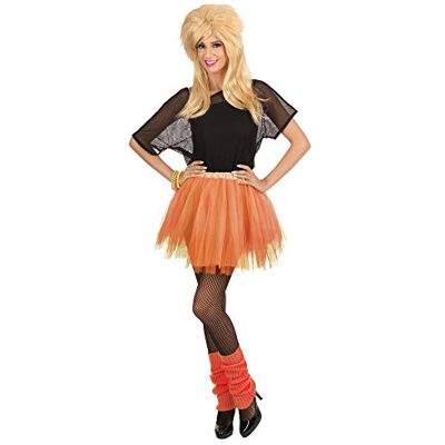 Bristol Novelty Tutu, 1980er-Jahre-Stil, orange, Erwachsenenkostüm Halloween Bristol Novelty Tutu, 1980er-Jahre-Stil, orange, Erwachsenenkostüm Halloween