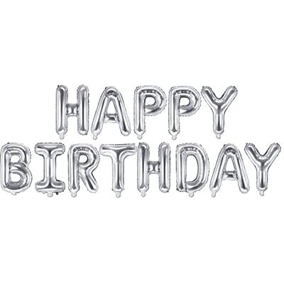 PartyDeco Ballon-Girlande HAPPY BIRTHDAY in Gold – ca. 340x35 cm – Buchstabengirlande mit Luft befüllbar – Geburtstagsdeko mit Ventil & Strohhalm – wiederverwendbar PartyDeco Ballon-Girlande HAPPY BIRTHDAY in Gold – ca. 340x35 cm – Buchstabengirlande mit Luft befüllbar – Geburtstagsdeko mit Ventil & Strohhalm – wiederverwendbar