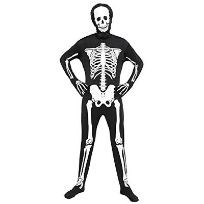 EraSpooky Halloween Leuchtendes Skelett Bodysuit Herren Karneval Fasching Verkleidung Kostüm EraSpooky Halloween Leuchtendes Skelett Bodysuit Herren Karneval Fasching Verkleidung Kostüm