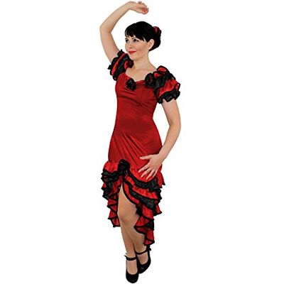 I LOVE FANCY DRESS Damen Kostüm Spanische Tänzerin Rumba Flamenco Salsa I LOVE FANCY DRESS Damen Kostüm Spanische Tänzerin Rumba Flamenco Salsa